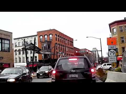 Driving Through Ithaca