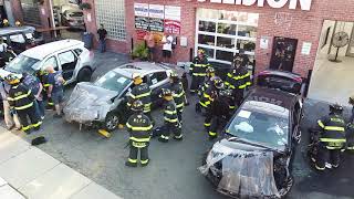 Northern Boulevard Collision - Extrication Event & Training