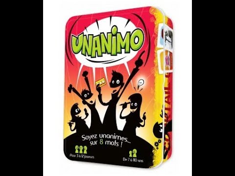 Règle du jeu "Unanimo"
