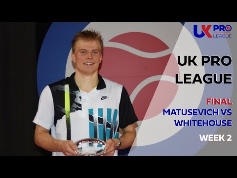 UK Pro League Week 2 Men's Final - Matusevich vs Whitehouse