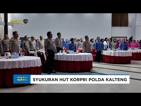 KAPOLDA KALTENG DORONG ASN POLRI BERKARAKTER, KOMUNIKATIF &amp; BERINTEGRITAS DALAM SYUKURAN HUT KORPRI