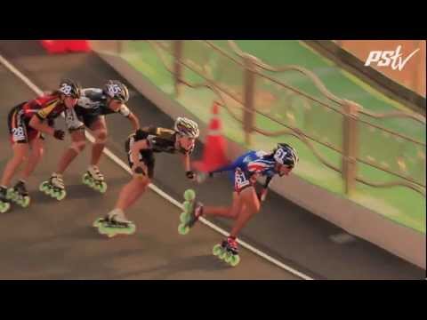 Powerslide VideoLog  - Yeosu 2011 - 20 - Senior ladies 3k relay final