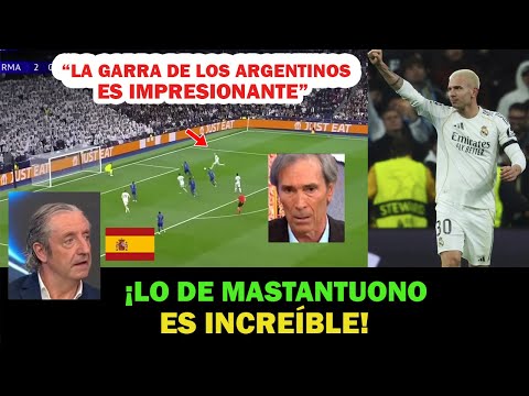 ¡PRENSA ESPAÑOLA SE RINDE ANTE MASTANTUONO Y AL TALENTO ARGENTINO EN EUROPA!