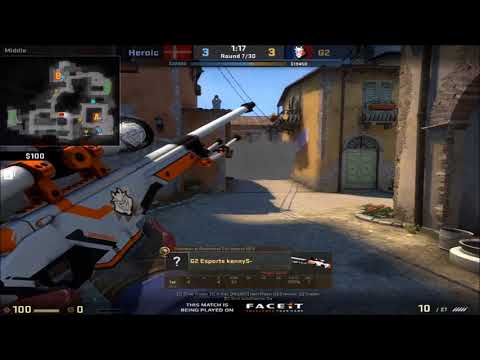 POV - KennyS (G2)(25-20) vs Heroic / inferno / ECS Season 4 Europe