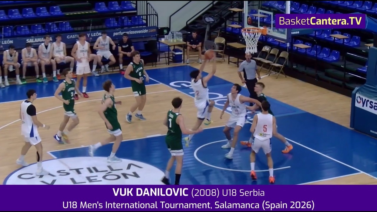VUK DANILOVIC (2008). Serbia.- U18 Men's International Tournament, Salamanca (Spain 2026)
