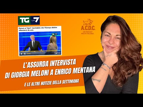L'assurda intervista di Giorgia Meloni a Enrico Mentana (e le altre notizie della settimana)