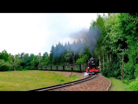 Fichtelbergbahn mit DR-Zug