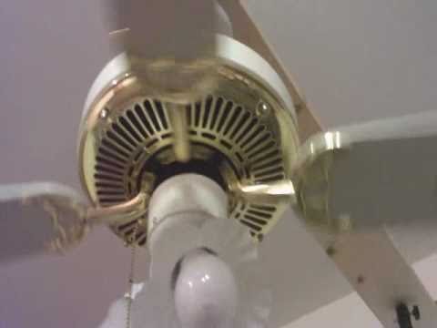 Vintage Ceiling Fan: 52" Four Seasons Venair from the 1980's
