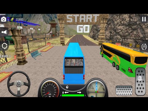 City coach bus simulator 2021 - PvP free bus games offline android game play part 1