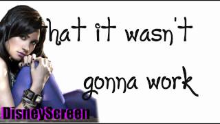 Demi Lovato - Every Time You Lie (Lyrics On Screen) HD