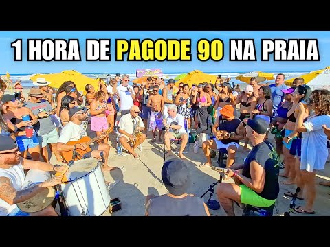 🔥 1 Hora de PAGODE 90 na Praia - PAGODE DO LELECO