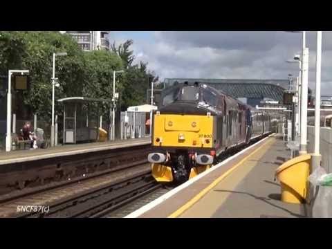 R.O.G Europhoenix Class 37 800 with Class 375 at Wandsworth Road