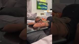 Corinna koft being horney for Ilya in David vlog