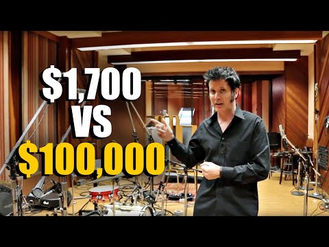 $1700 vs. $100000 Microphone Setup? - Warren Huart: Produce Like A Pro