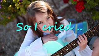 Anna Graceman So I Cried - Lyrics