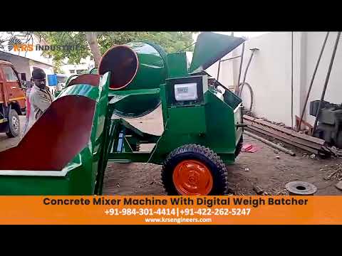 Cement Concrete Mixer Machine