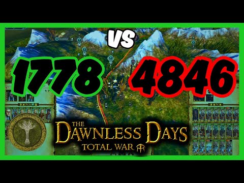 EPIC Fort Defense with Elves - Dawnless Days Total War