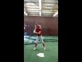 Logan Hollingsworth hitting
