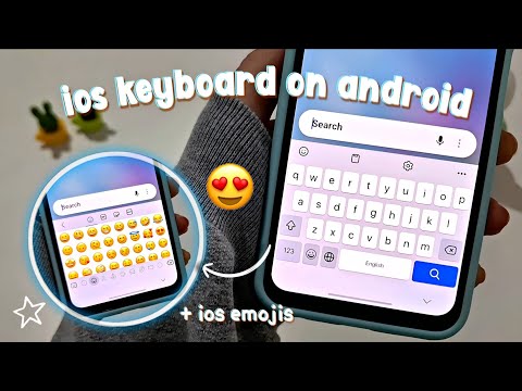 iPhone Keyboard With iOS 18.4 Emojis on Android 🍏✨️ ios emojis on android