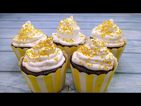 Without Oven Chocolate Cupcakes with Tips & Tricks | Easy Soft & Moist Cupcakes Recipe