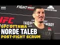 UFC Ottawa: Nordine Taleb Thinks He Saved UFC Job With Victory  - MMA Fighting