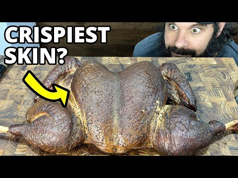 Is this the CRISPIEST turkey skin method?