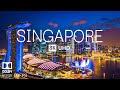 SINGAPORE 8K Video Ultra HD With Soft Piano Music 60 FPS 8K Nature Film
