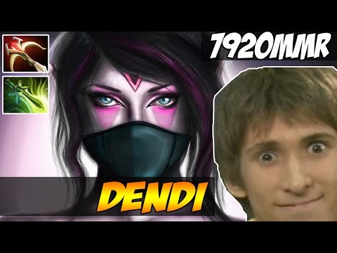 Dendi 7920 MMR Plays Templar Assassin vol 2 - Dota 2