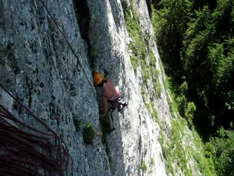 Cheile Bicazului - Tr. Lacrima de Piatră 5B / Bekas Szoros -Sziklakonny maszout 5 B