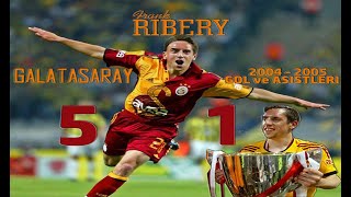 Frank Ribery Galatasaray Gol ve Asistleri ( Goal Skils & Assists)