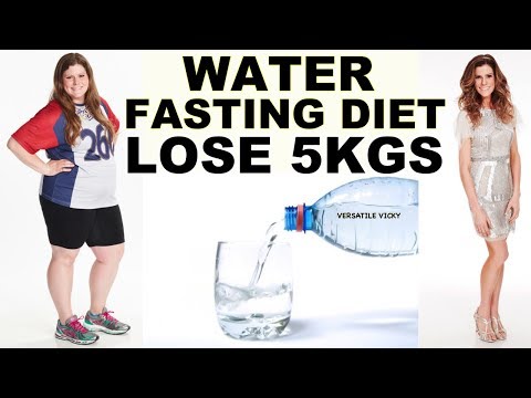 Lose 5Kg In A Week | Water Fasting Diet To Lose 5 Kgs in 7 Days Video