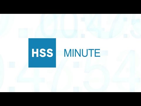 Image - HSS Minute: HSS Researchers Enable Study Identifying Subtypes of Rheumatoid Arthritis (RA)