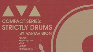 Video thumbnail for Disco House and Techno Drum Samples - Strictly Drums by Variavision by Black Octopus Sound