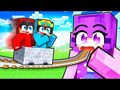 We're TRAPPED Inside Zoey In Minecraft!