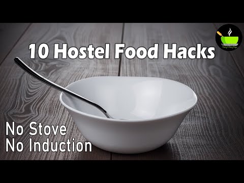 10 Easy Hostel Recipes | Quick Food Recipes For Hostel Life | Hostel Food Hacks | No Fire Cooking