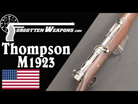 Thompson's .30-06 1923 Autorifle: Blish Strikes Again