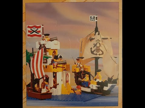 Lego 6277 - a video instruction of alt. model A building