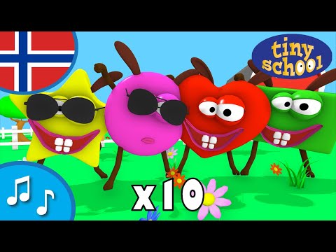 Form familien 10 ganger - Sangkolleksjon for barn - Tinyschool Norsk