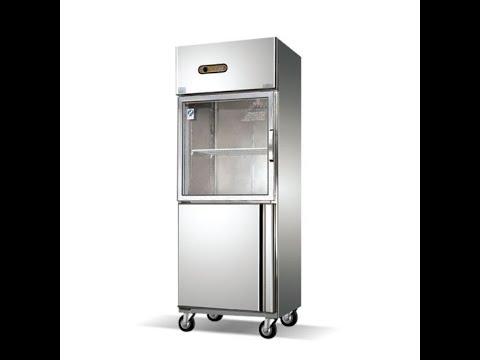 Widecool stainless steel vertical freezer 400 liter