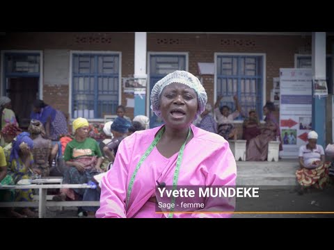 Yvette héroïne, Sage-femme à Kanyaruchinya au Nord Kivu