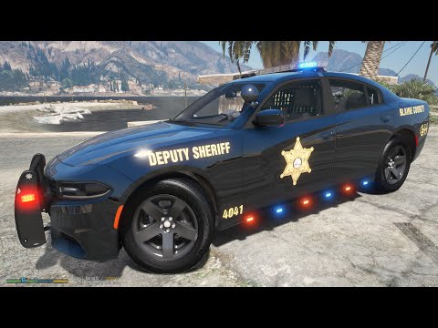 GTA 5 LSPDFR - Blaine County Sheriff ( #LSPDFR ) NVE