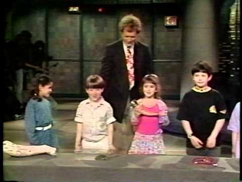 Late Night with David Letterman 10th Anniversary - Kids Segments