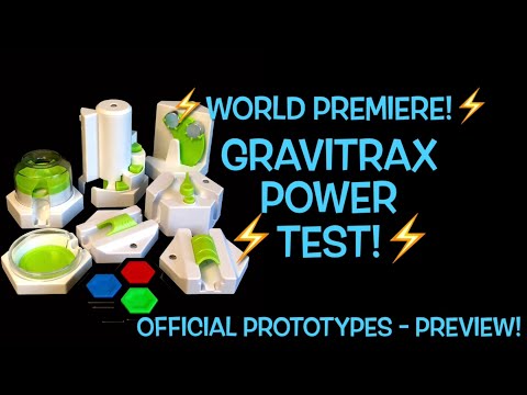 ⚡️Gravitrax Power⚡️ Test! World Premiere!! Official prototypes - preview!⚡️