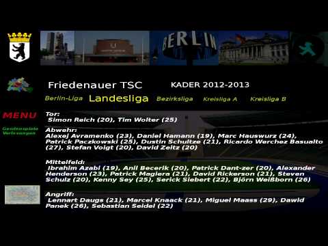 Friedenauer TSC KADER 2012-2013 Berlin Landesliga 1. Abteilung