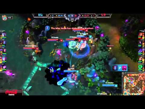 Snoopeh Baron Steal | EG vs C9 W8D1 - 2014 NA LCS