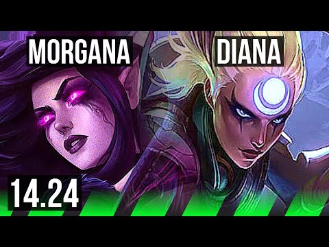 MORGANA vs DIANA (JGL) | NA Grandmaster | 14.24