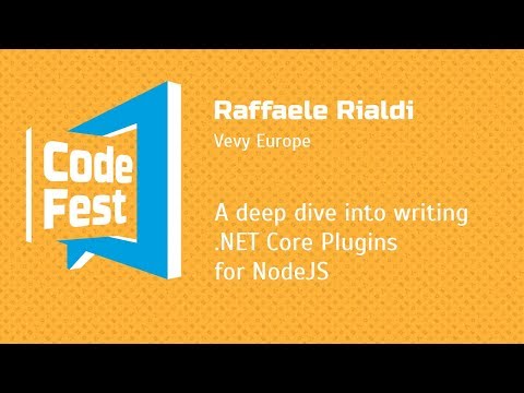 #Backend Raffaele Rialdi — A deep dive into writing .NET Core Plugins for NodeJS