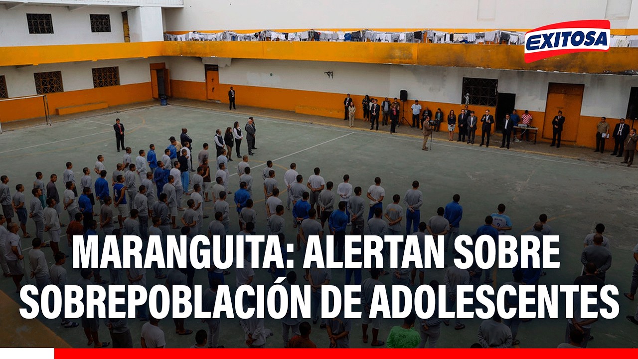 🔴🔵 Maranguita presenta sobrepoblación de adolescentes, según exdirector del centro juvenil