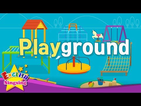 Kids vocabulary - Playground - Learn English for kids - English educational video