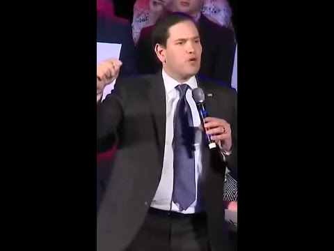 Rubio Called It in 2016